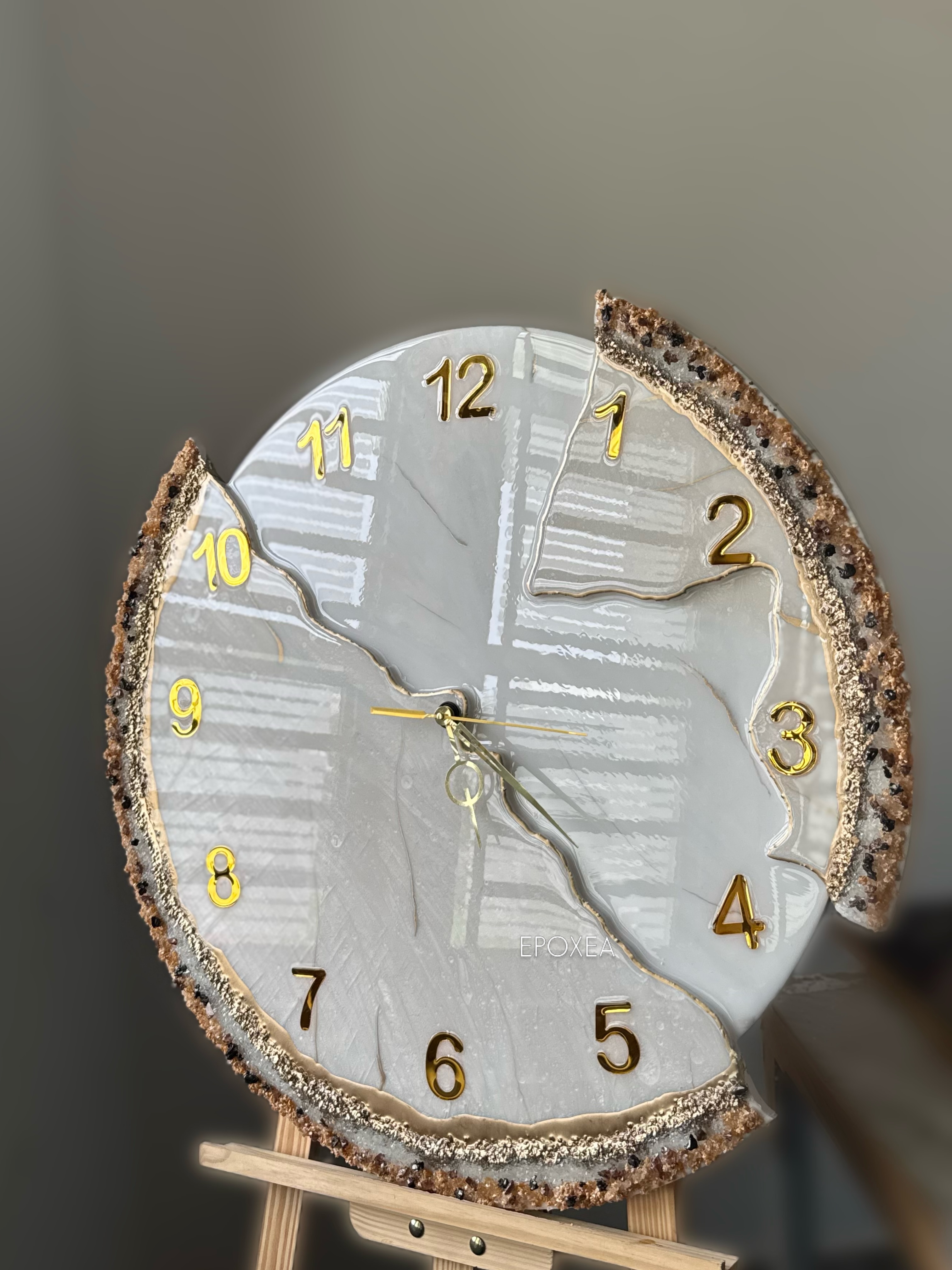 Marble Luxury Clock